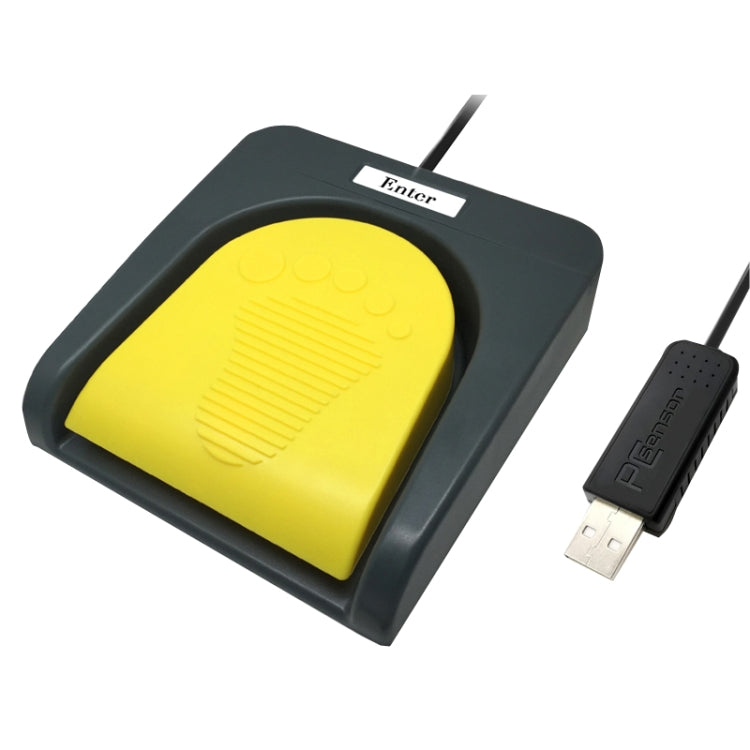 Adattatore per tastiera con interruttore di comando a pedale USB Pcensor per computer, FS2016, FS2019 Adattatore per tastiera con interruttore di comando a pedale USB Pcensor per computer, FS2016, FS2019